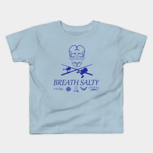 Breath Salty hook Skull Kids T-Shirt